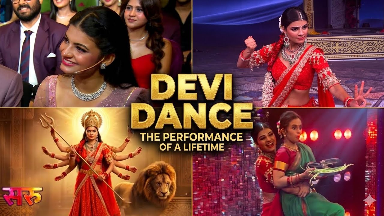 Devi Dance| Zee kutumb Awards| Mohak Matkar| Saru 7pm daily #zeetv #saru #vlog #navratri #padwa#fun 