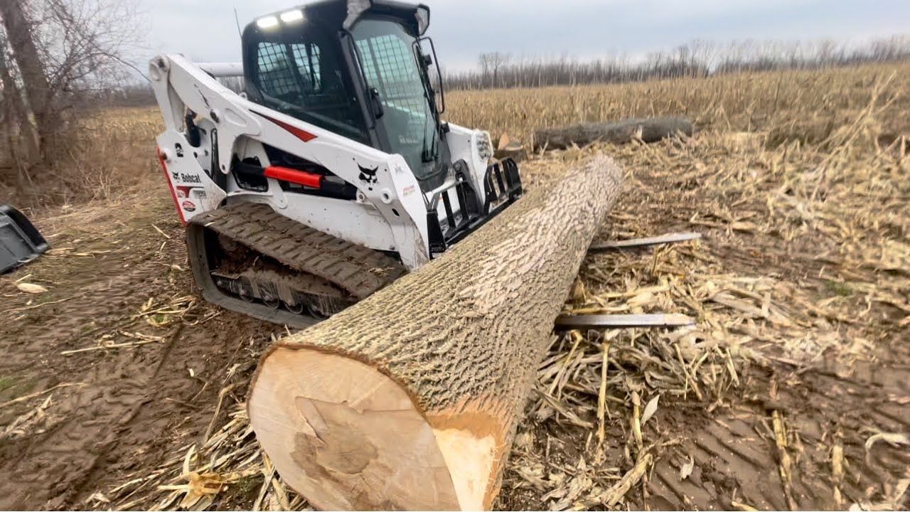 TRACK LOADER LOGGING (MUD SEASON!)