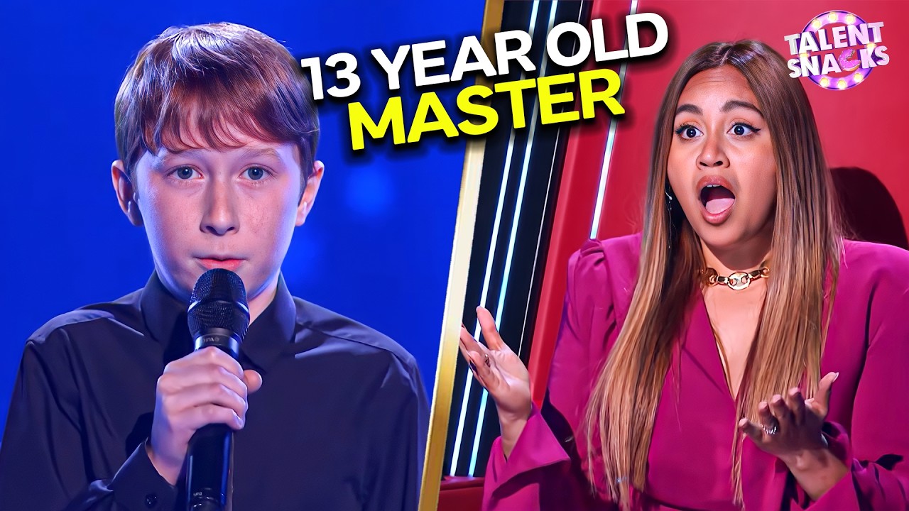 13 Year Old's Voice Shocked Every Single Coach! 🤯 (MASSIVE 4-CHAIR)
