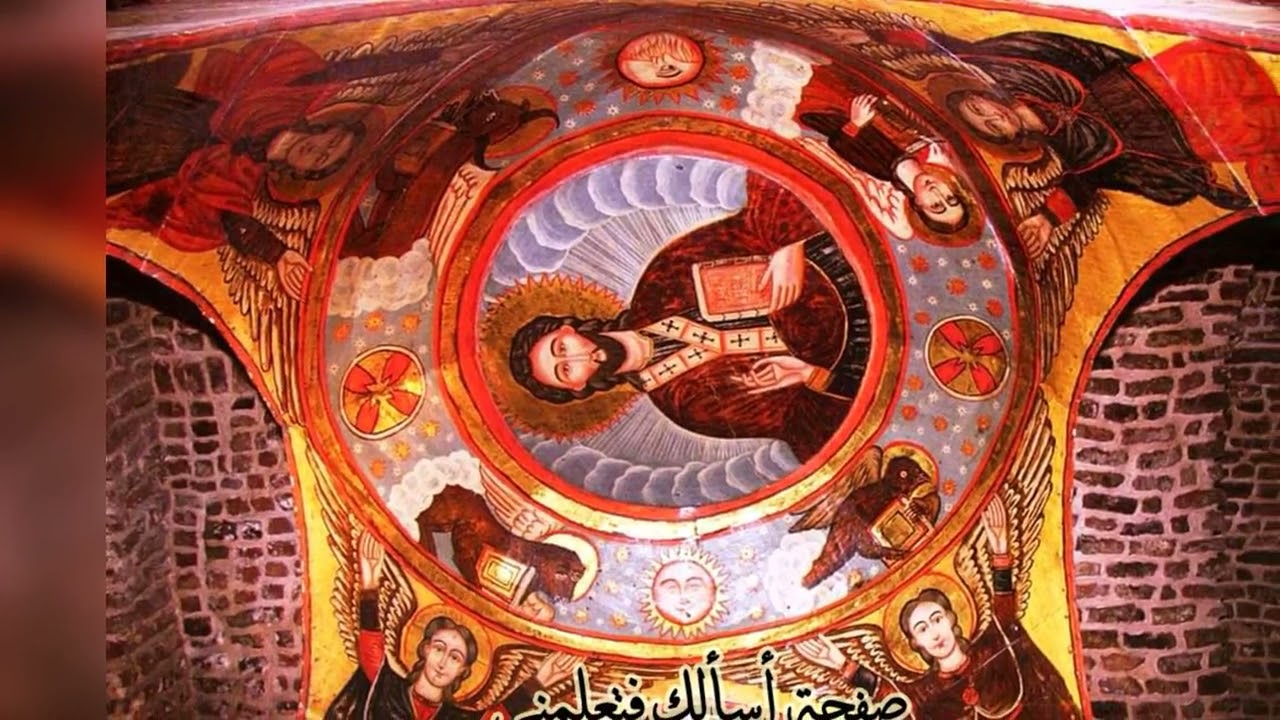 القسمة السريانية عربى، أبونا بطرس الجبلاوى مع المعلم إبراهيم عياد