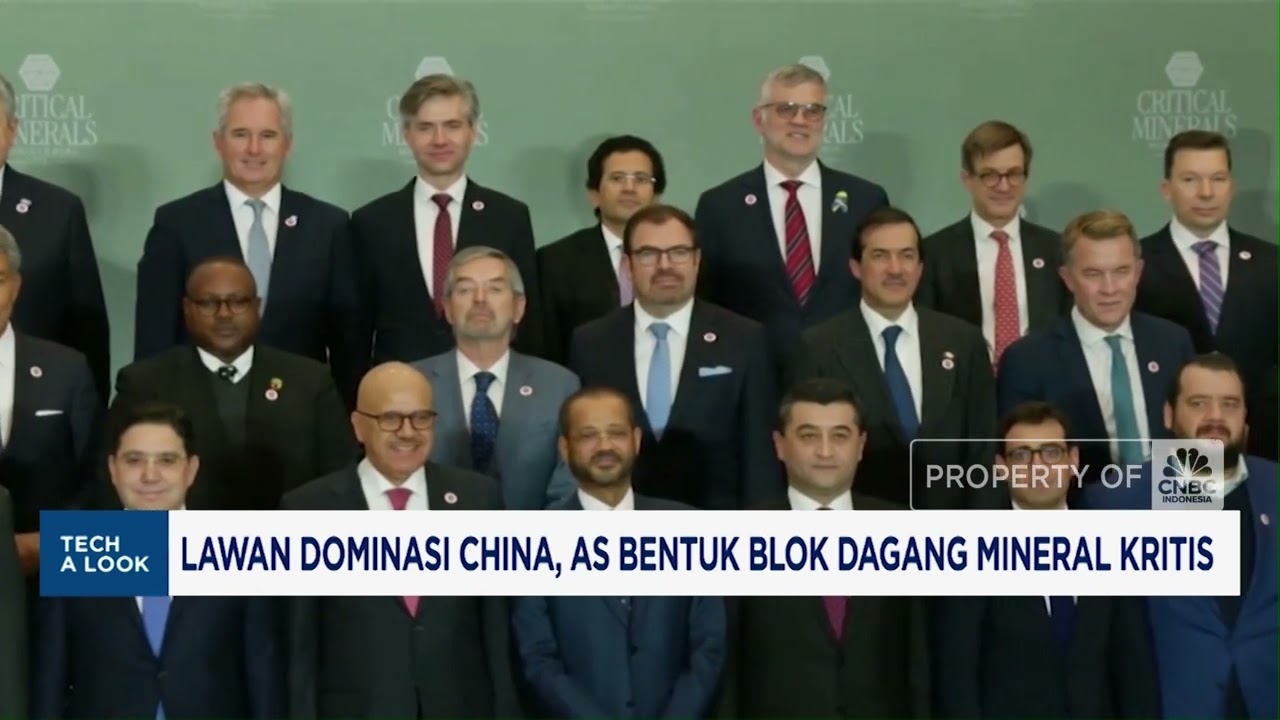 Lawan Dominasi China, AS Bentuk Blok Dagang Mineral Kritis