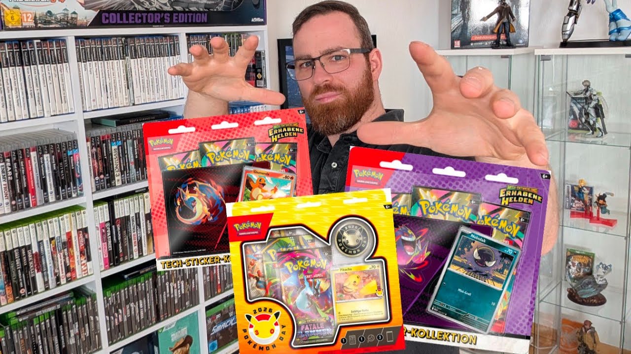 Wir öffnen die neuen POKEMON ERHABENE HELDEN Sets 