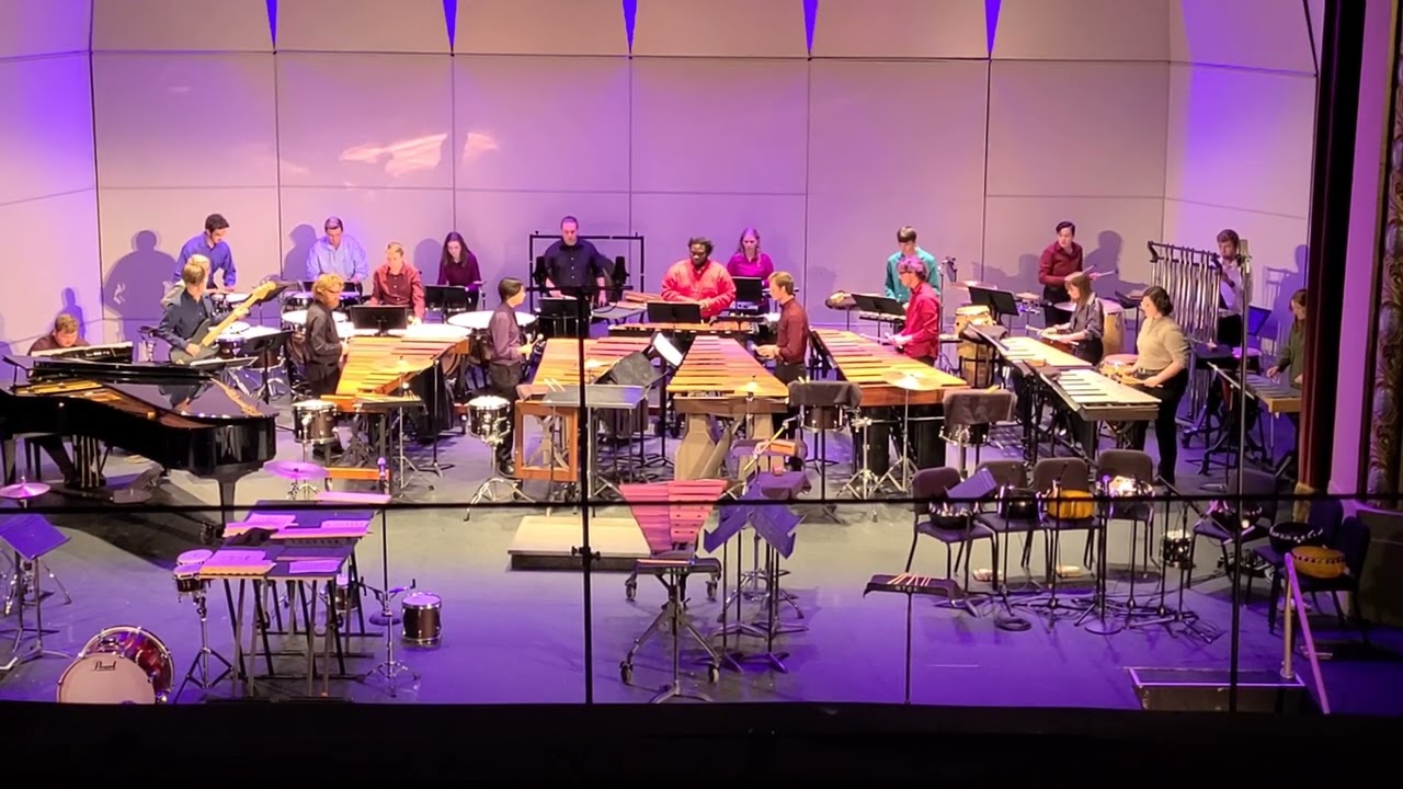 Anders Harms MU Percussion Ensemble Fall 22