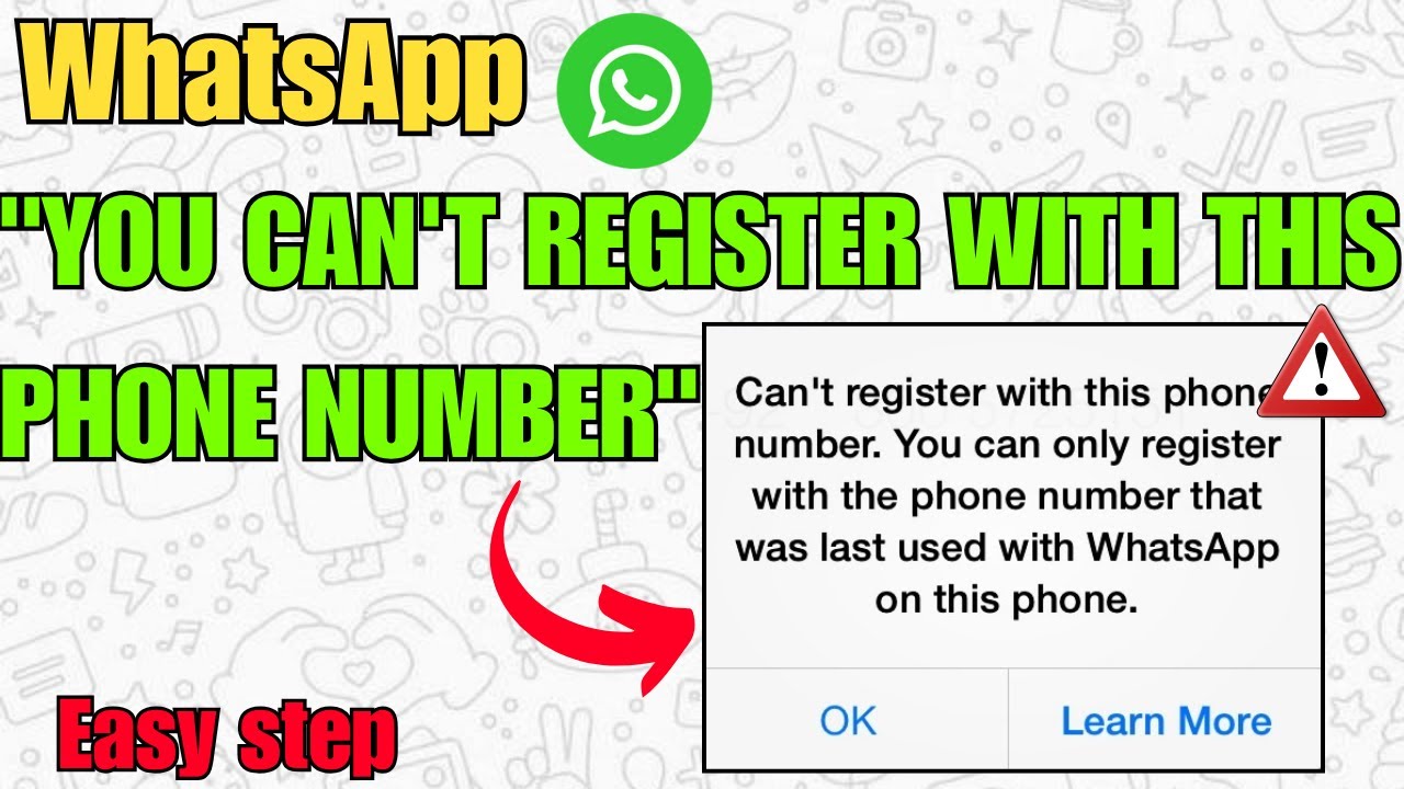 Fix WhatsApp 