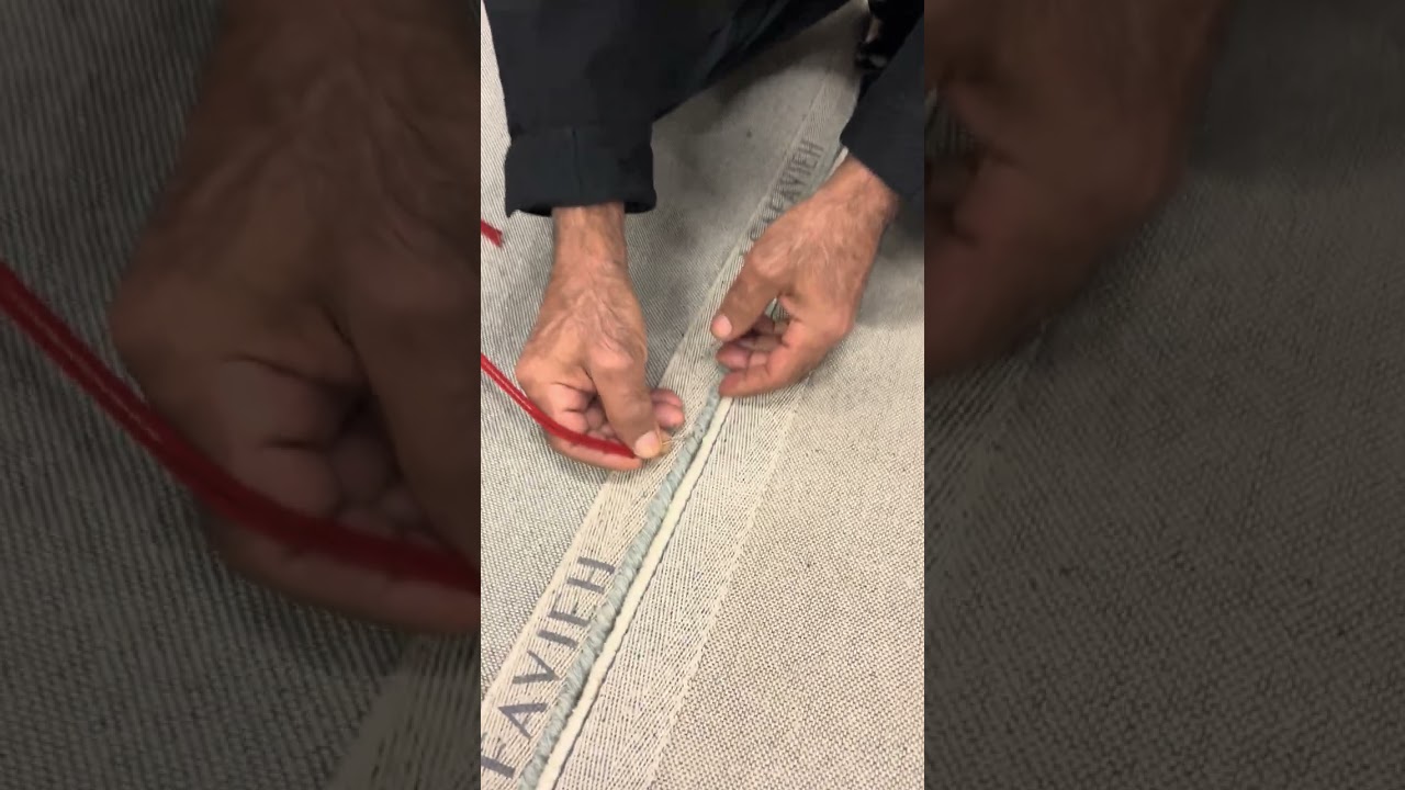 Braided Rug Repair Part 1