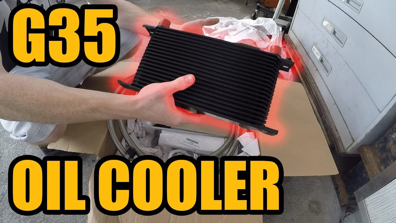 В Infiniti G35 установили масляный радиатор от Z1 (БОЛЬШЕ ИНФОРМАЦИИ О ЗАДЕРЖКЕ МАСЛА)