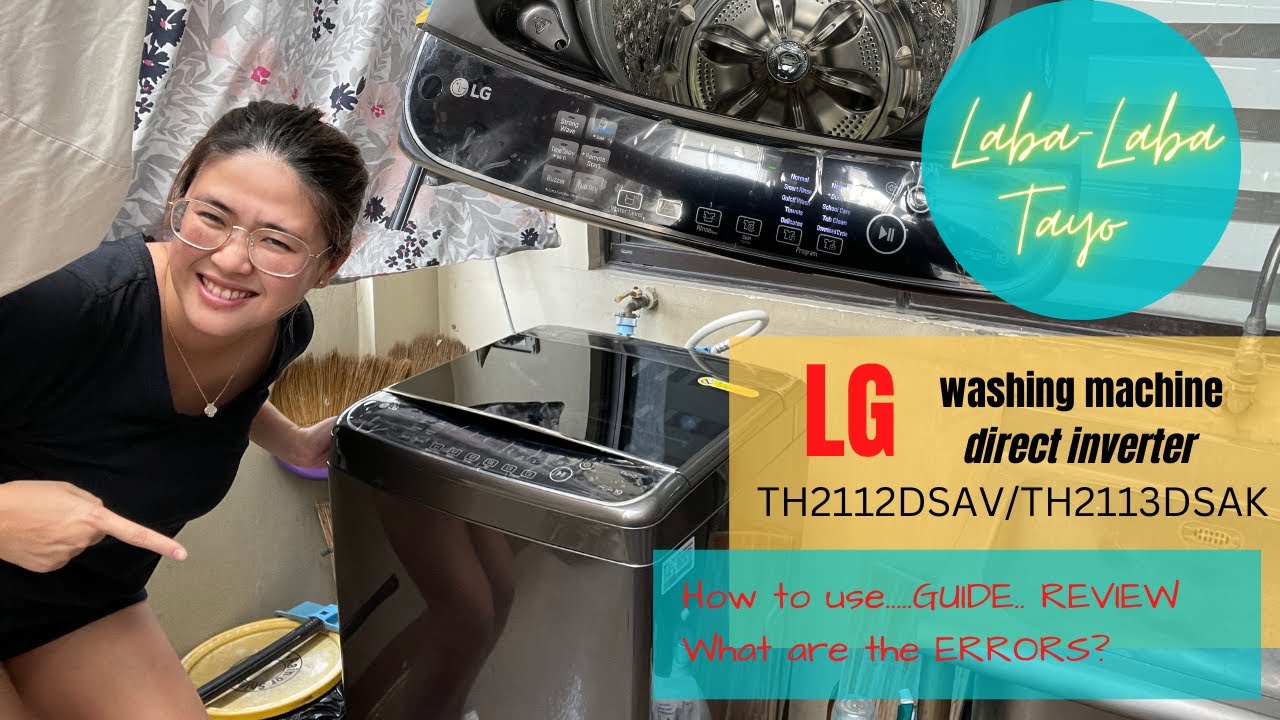 LG Direct Inverter Top Load Washing machine| TH2112DSAV | TH2113DSAK Review | How to Use | Errors