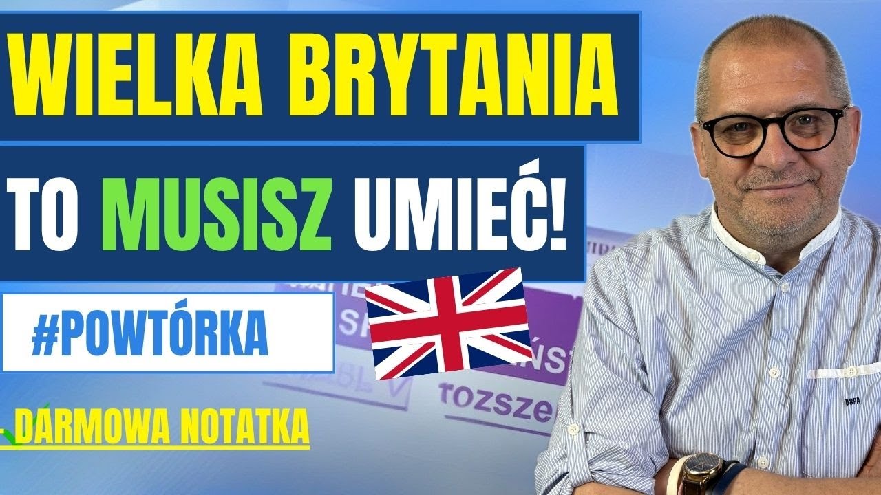 To jeden z pewniak&oacute;w! 🇬🇧 Ustr&oacute;j Wielkiej Brytanii: matura WOSu + DARMOWA NOTATKA DO POBRANIA 🎁