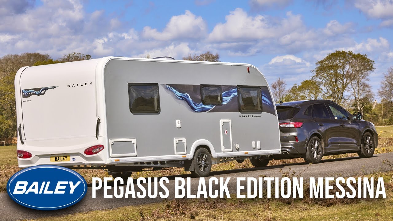 Bailey Pegasus Black Edition Messina Touring Caravan Walkthrough