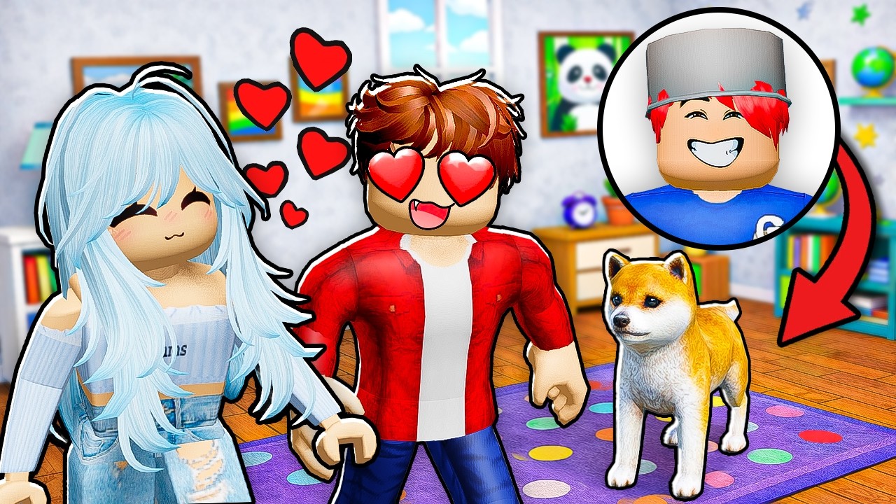 Pretending to be A PET to SPY On My Crush In Roblox!
