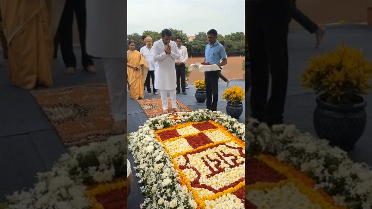 A Heartfelt Tribute to Late Ajitdada Pawar by MP Parth Pawar & DCM Sunetra Pawar. #parthpawar