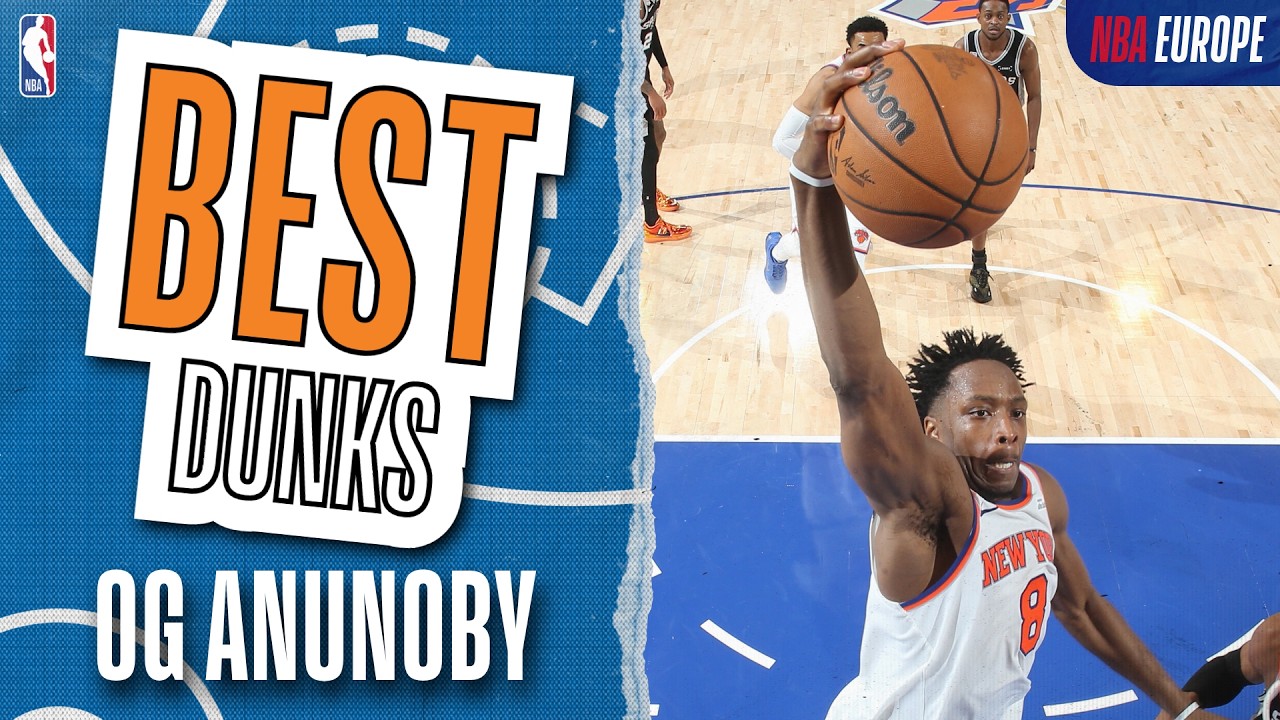 CRAZY DUNKS By OG | OG Anunoby's Best Dunks Of The Season 🇬🇧