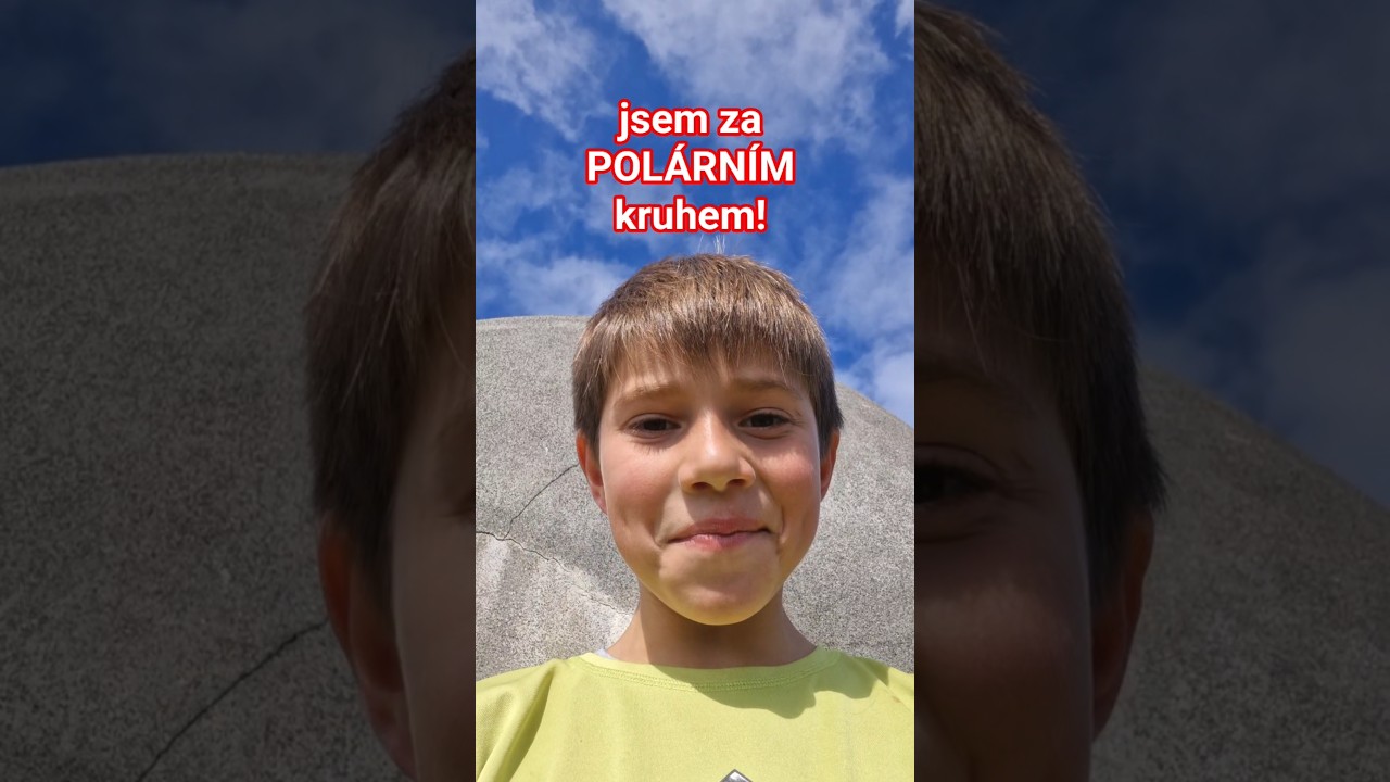 Skok za pol&aacute;rn&iacute; kruh na Islandu 🌍☀️ | #shorts