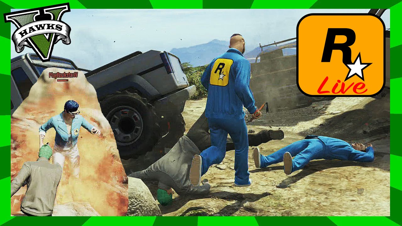 GTA Online My Livestream with Rockstar Games!! (GTA 5 Custom PC,PSN n Xbox Jobs Linked)