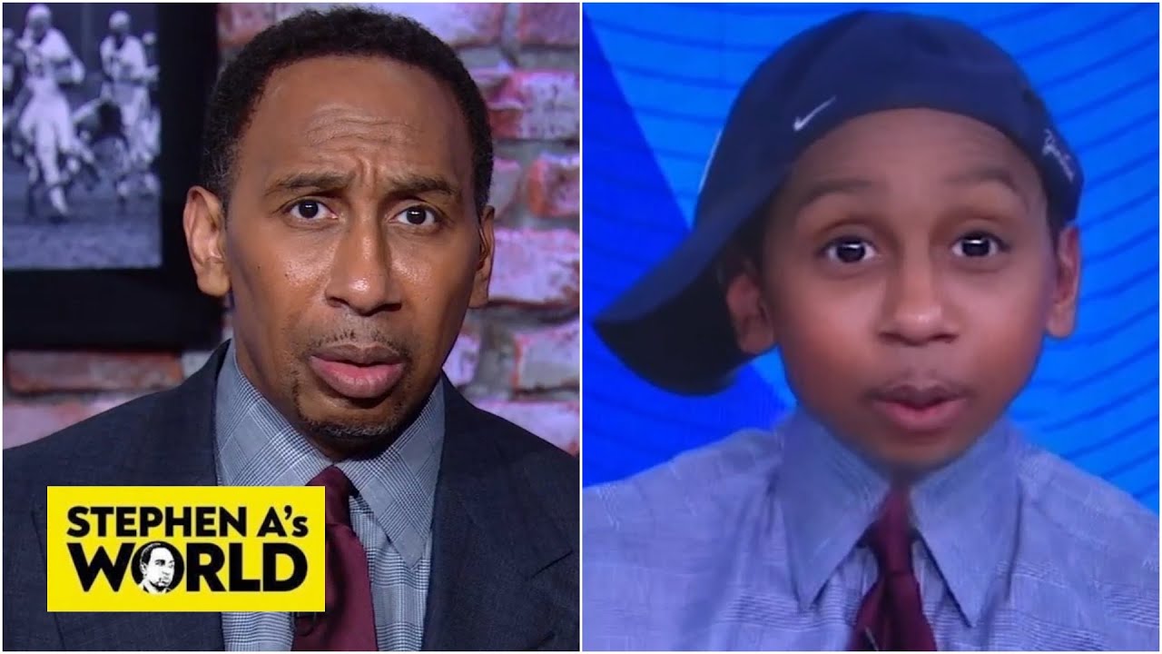 Baby Stephen A tries to take over Stephen A’s World