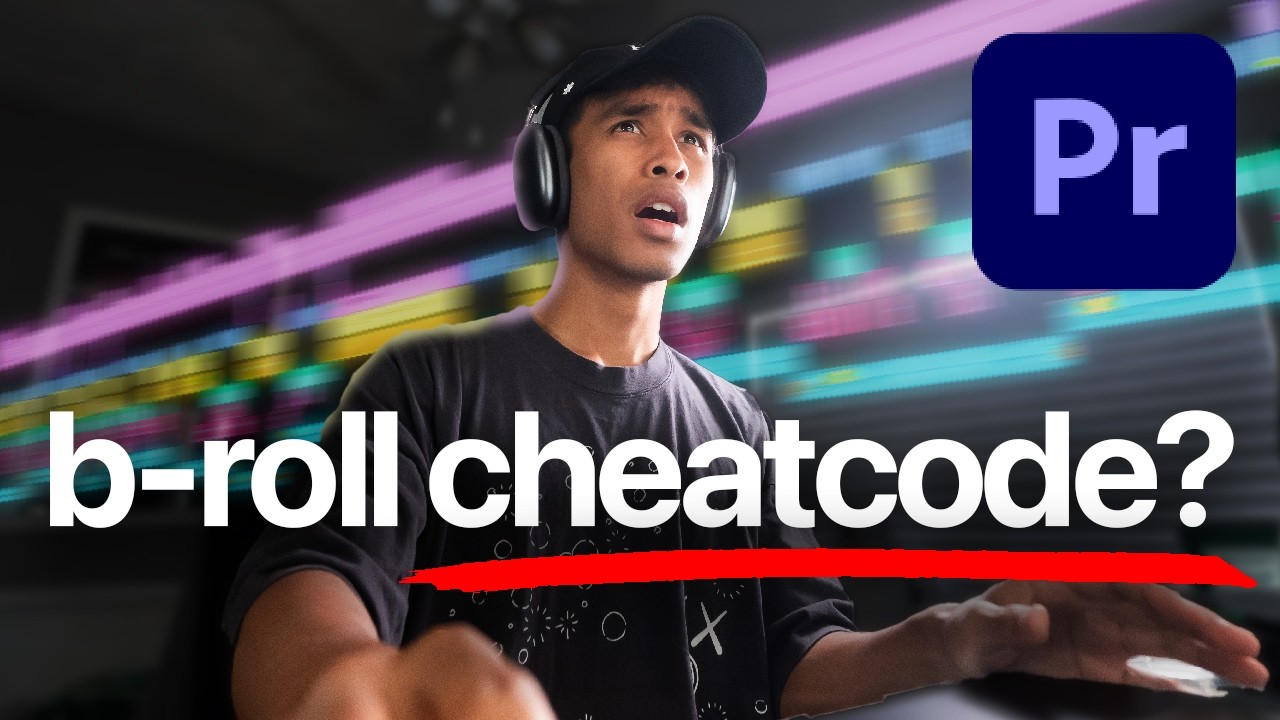 The SECRET to Editing B-Roll 10X Faster | Premiere Pro Tutorial