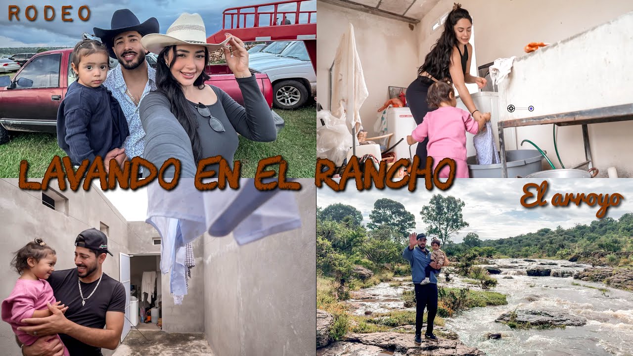 NOS PUSIMOS A LAVAR || RODEO EN EL RANCHO