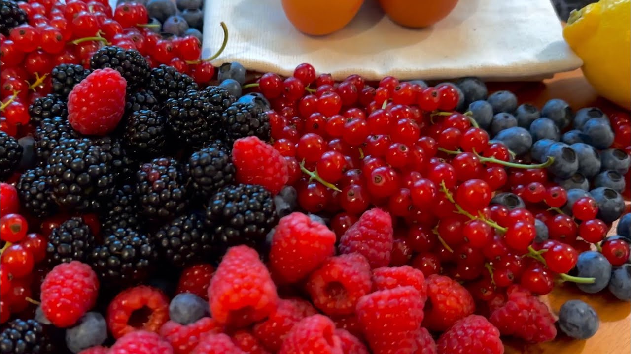 The softest summer pie with fresh berries