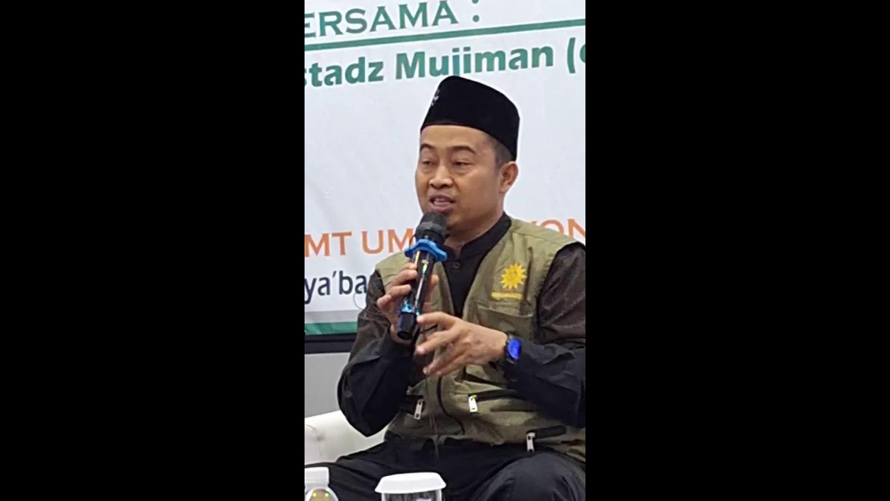 Tarhib Ramadhan - Ustadz Mujiman di Masjid Al Muqorrobin Wonosari Gunung Kidul