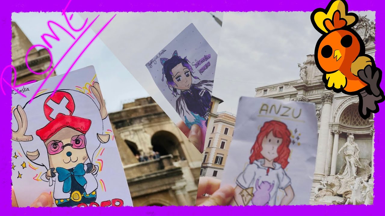 On abandonne des dessins en Italie 😅