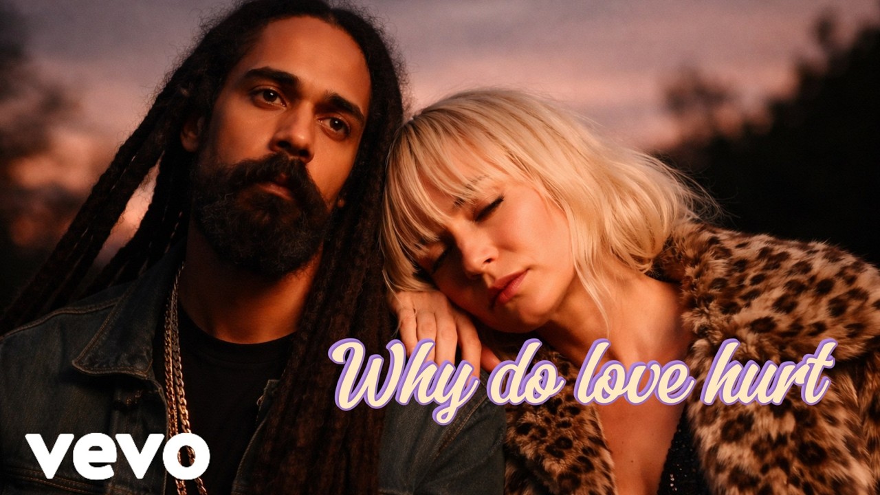 Damian Marley ft Sia - Why Do Love Hurt (Official Reggae Lyrics Video)