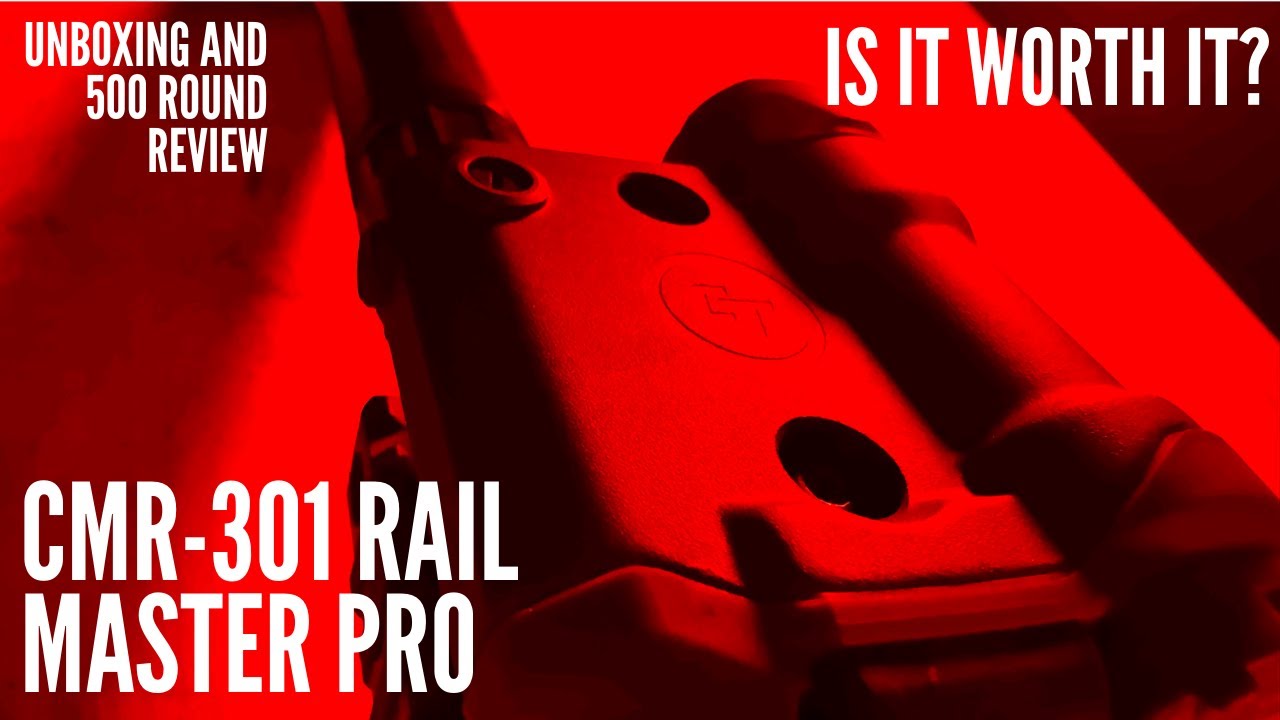 CRIMSON TRACE CMR-301 RAILMASTER PRO (РАСПАКОВКА И ОБЗОР)