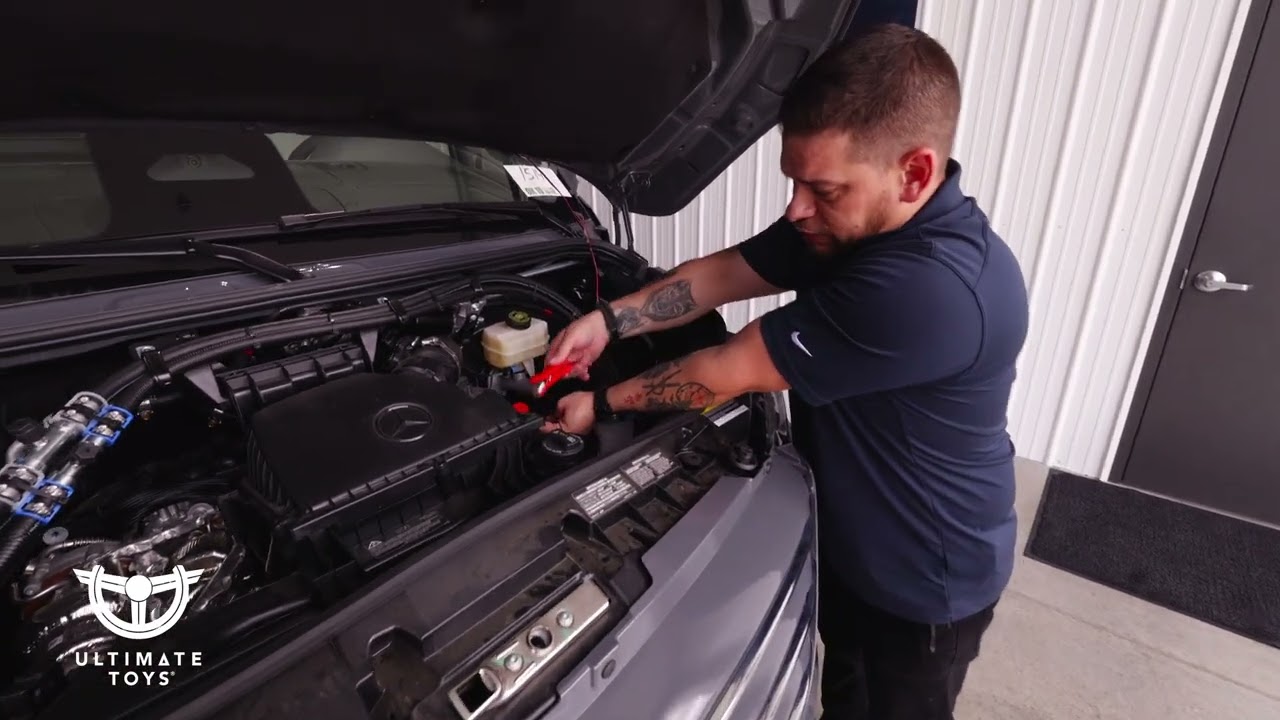 How to Set Up Solar Trickle Charger | Ultimate Coach Luxury Mercedes Sprinter