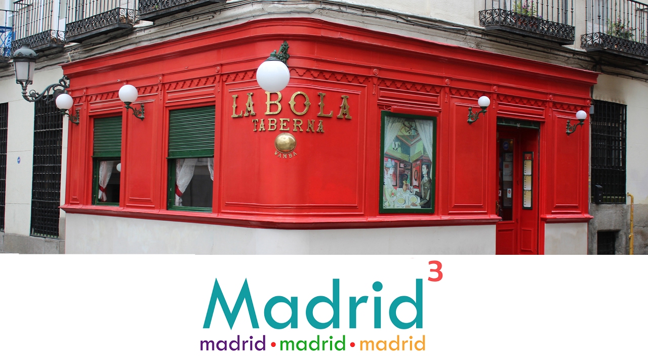 Viviendo Madrid en el Restaurante La Bola