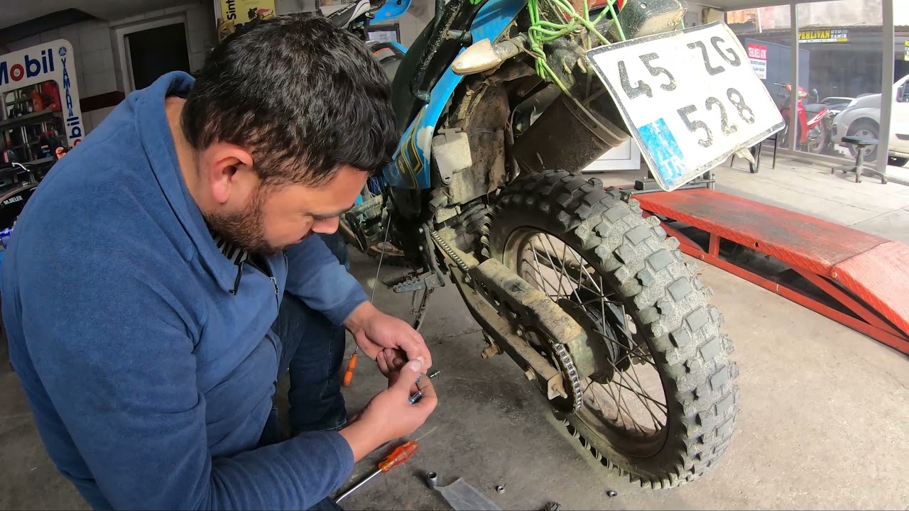 Xtreme max200i başıma gelmez demeyin önleminizi alın/ Arka dişli civatası değişimi/zincir gergisi