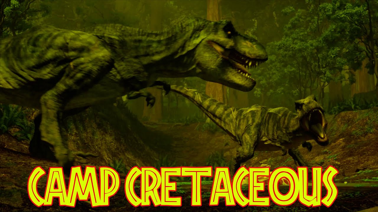 camp cretaceous season 4 scenes T-REX AND KENTROSAURUS