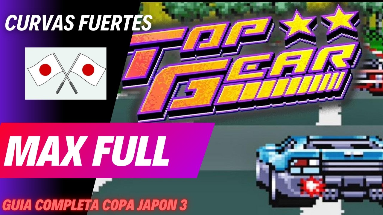 ¡DOMINANDO JAPÓN EN TOP GEAR! 🇯🇵 Las Pistas Más Veloces de SNES