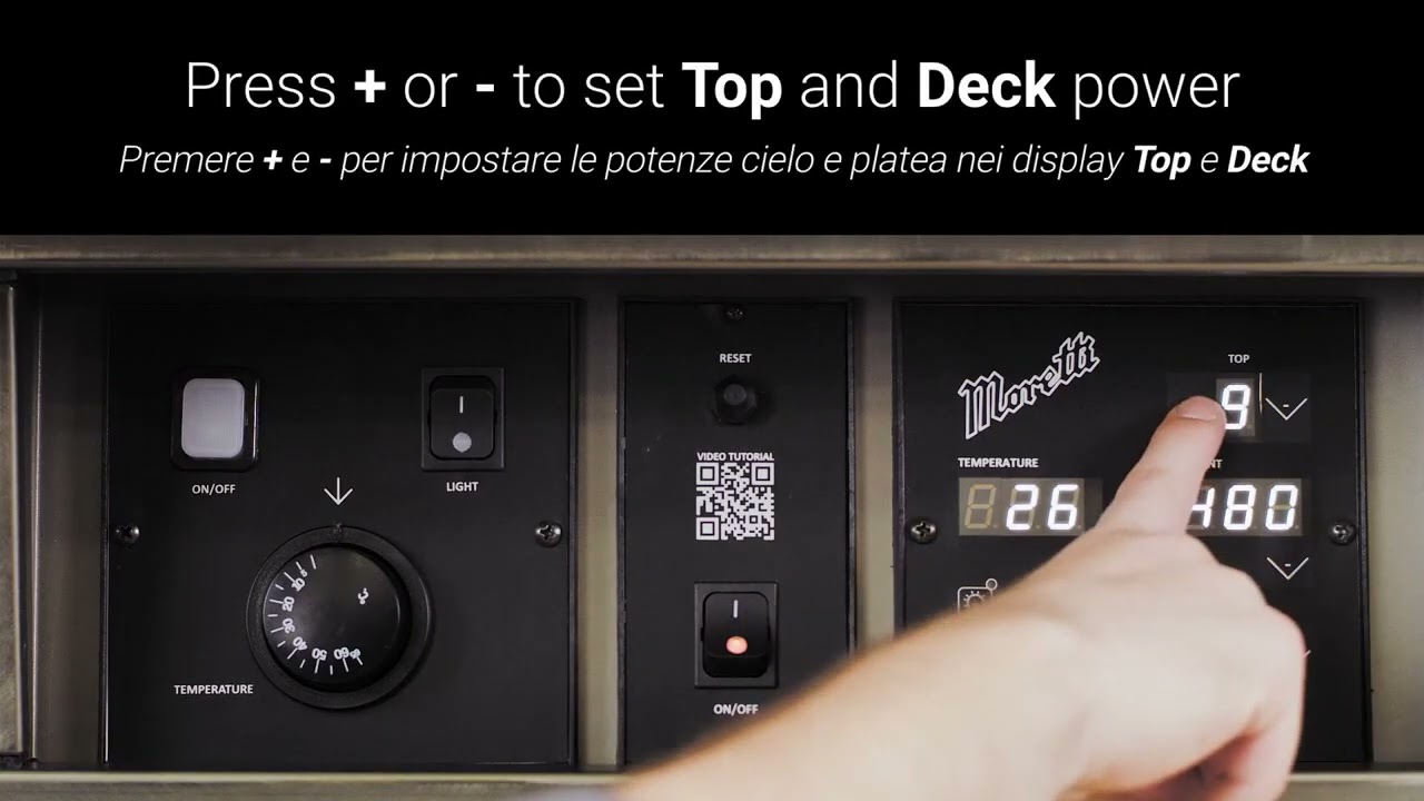 Moretti Forni - Neapolis - Prima pornire si setari de coacere