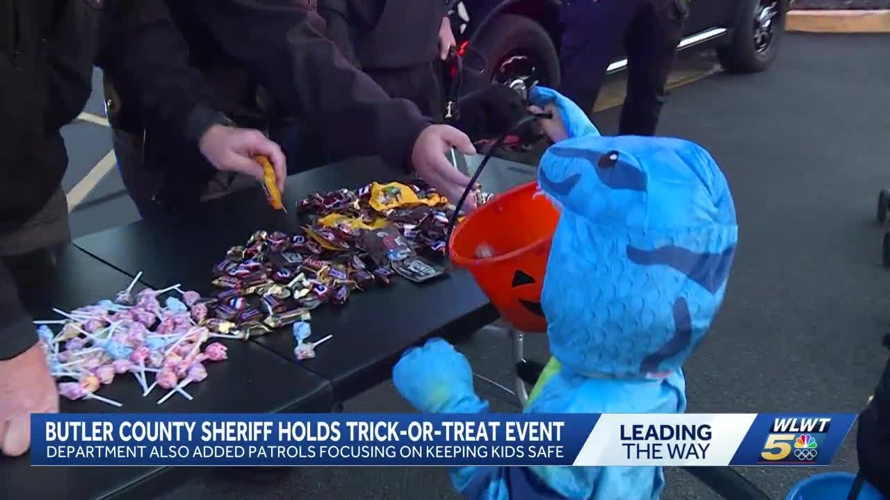 Butler County Sheriff's Office hosts trick-or-treat event focused on safety
