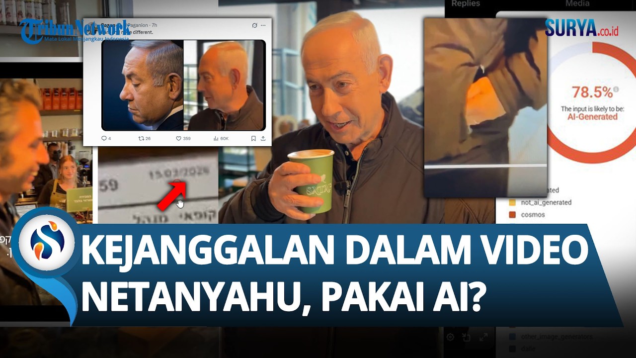 HEBOH ISU Netanyahu Tewas, Diduga Pakai AI Tutupi Kematian, Banyak Kejanggalan Buat Netizen Curiga!