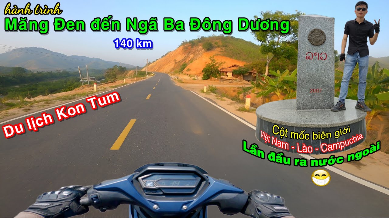 Hành trình Chinh phục Ngã Ba Đông Dương | Check in Cột mốc 3 biên giới Việt Nam - Lào - Campuchia