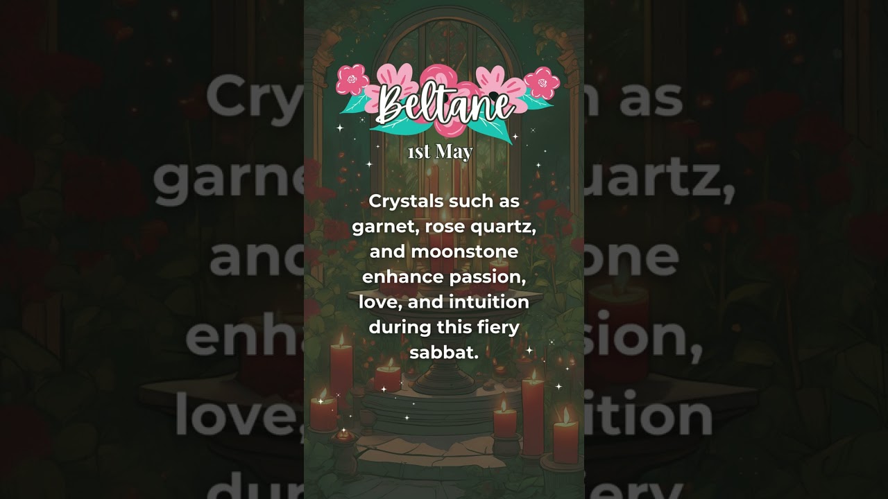 #BlessedBeltane #WitchyVibes #SpringEnergy #ModernWitch #PaganTraditions