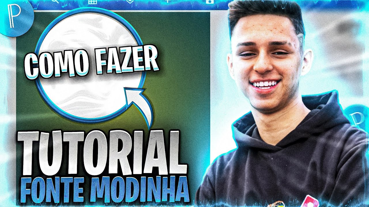 COMO FAZER UM TEXTO MODINHA PELO CELULAR!! USANDO O PIXELLAB - tutorial speed