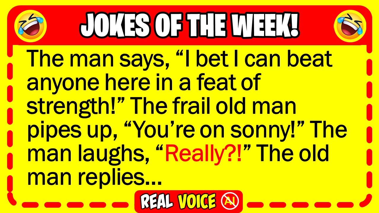 🤣 BEST JOKES OF THE WEEK! - A young man at a construction site was bragging… | Funny Jokes