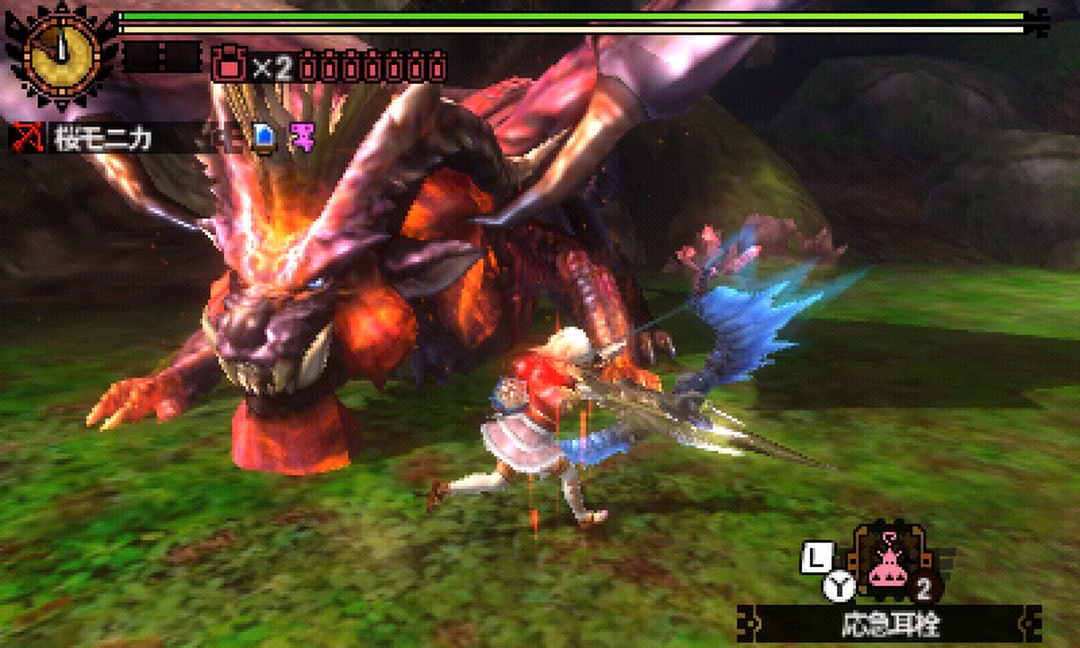 MH4G Lv140テオ･テスカトル 発掘拡散弓 9分35秒
