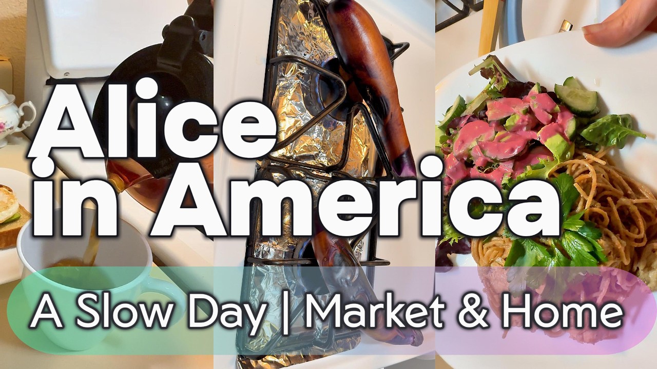 A Slow Day | Asian Market, Tea, and Cooking at Home
