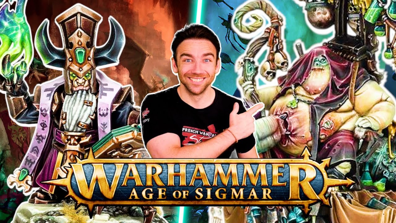 Warhammer AOS - NOUVEAU Maggotkin of Nurgle VS Nains du Chaos !