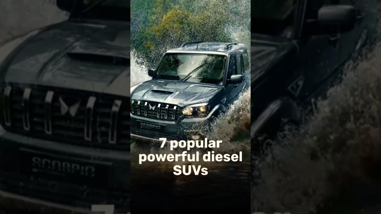 Powerful 7 SUVs #shorts #suvs #cars #powerful #popular #PowerfulSUVs #TopSUVs #DieselSUVs #BestSUVs