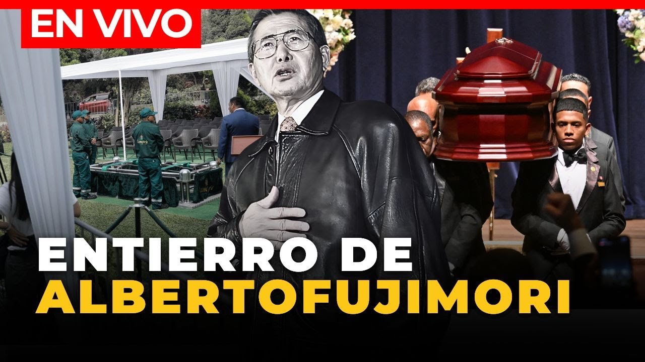 🔴 FUNERAL de ALBERTO FUJIMORI - Desde el CAMPO FE de HUACHIPA | 14/09/2024 | EN VIVO