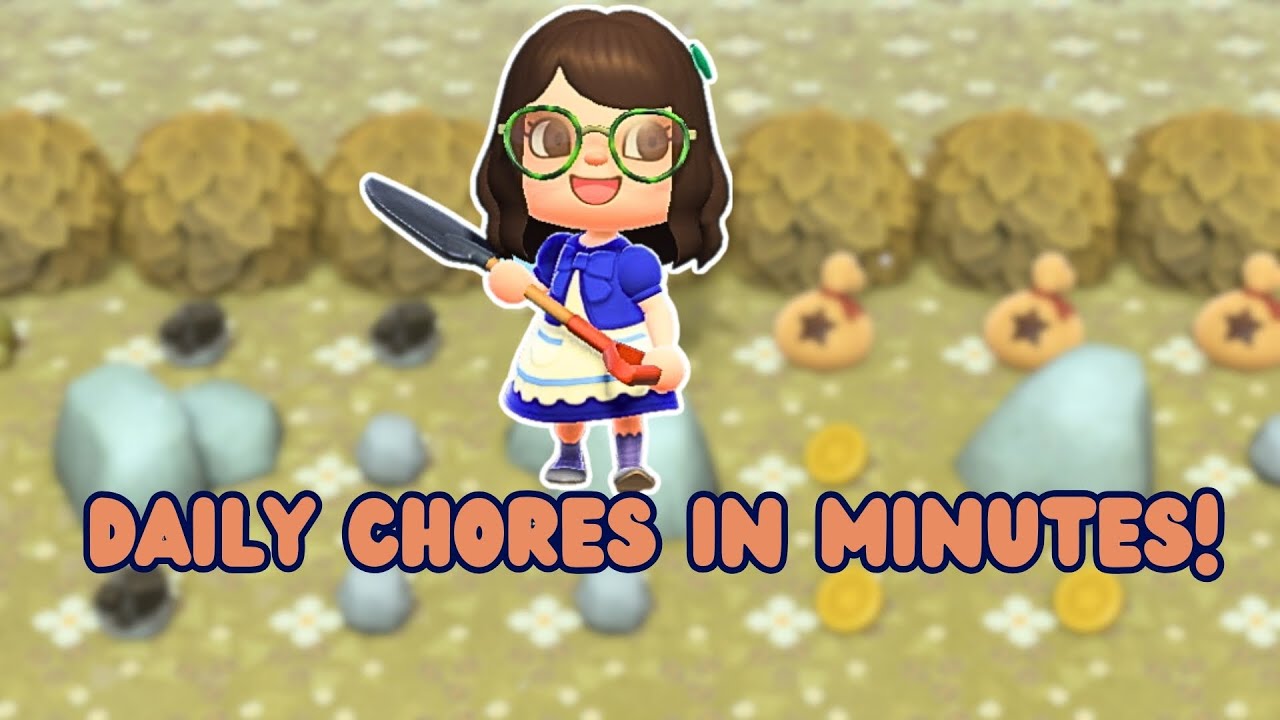 My Cozy ACNH Daily Routine | Chores in Minutes!