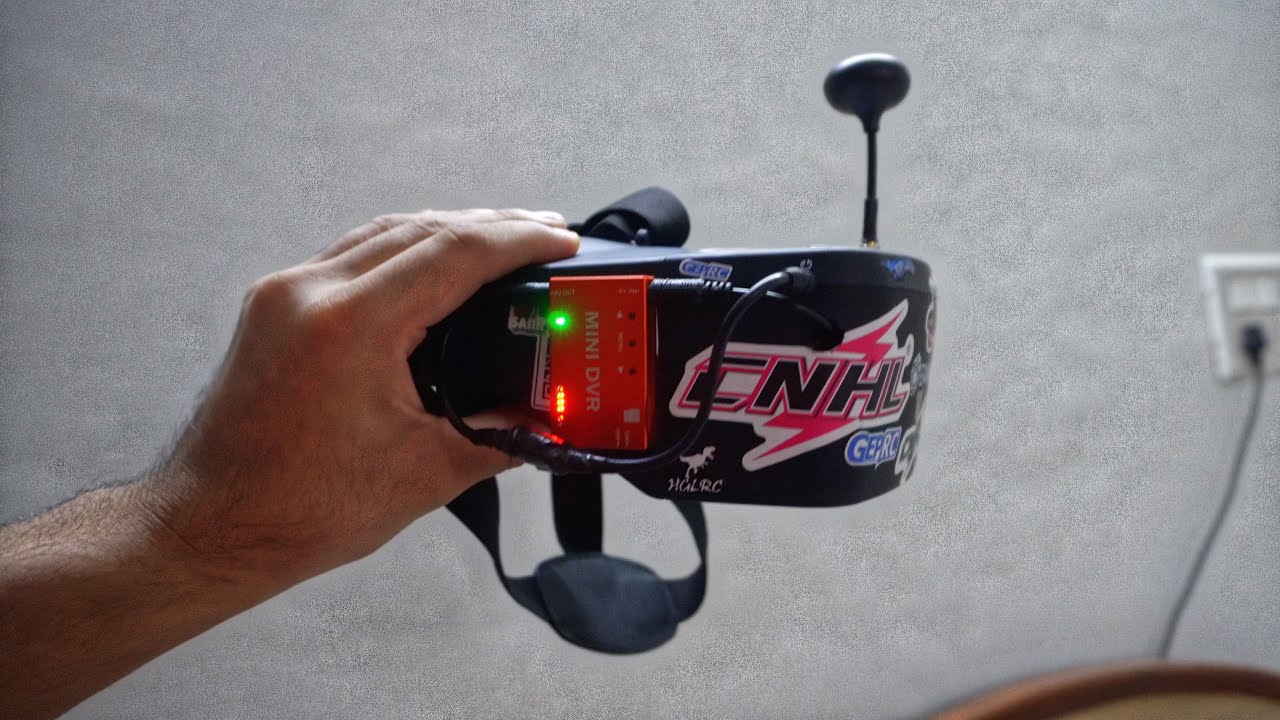I Modified My FPV Googles With DVR | Eachine ev800 Modification with Mini DVR #fpv #samiFpv