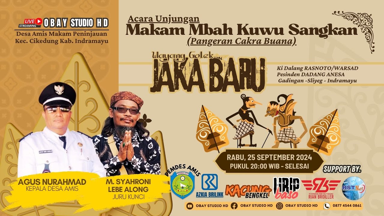 🎦Live Pagelaran Seni Wayang Golek 