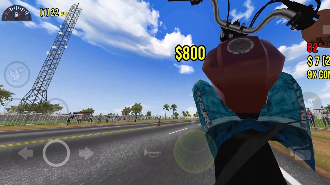 Nova gameplay Moto Wheelie 3d... Curta e compartilhe 😅🏍🏍