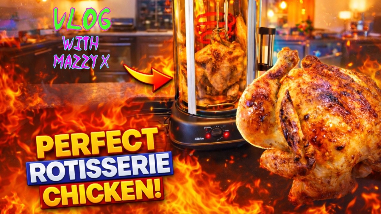 ROTISSERIE Chicken At Home Before Our Trip Away