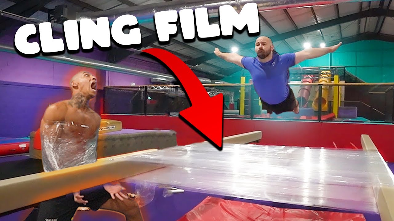 How much clingfilm to stop a Gymnast???