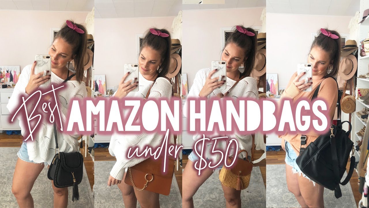 BEST AMAZON HANDBAGS under $50 | Sarah Brithinee